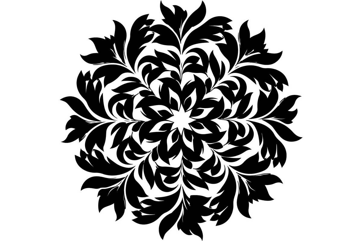 Ornamental Floral Mandala, an Object Graphic by Creativeshirt (Photo 5 of 14)