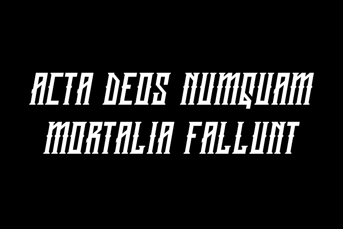 Emperor - Display Typeface preview 2