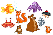 Cartoon Animals Pack, a Graphic by AhNinniah (Thumbnail 3 of 4)