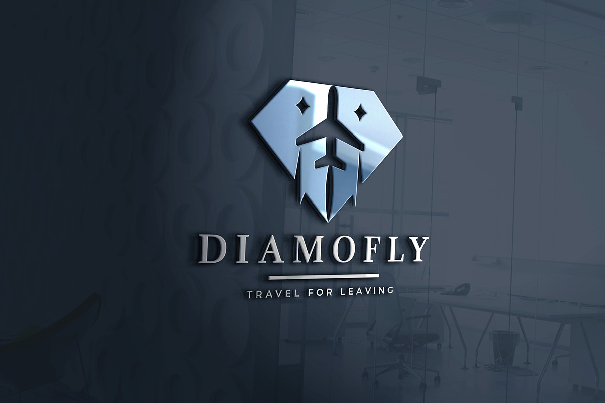 Diamond Fly Travel Logo, a Branding & Logo Template by Design_Planet (Photo 1 of 5)