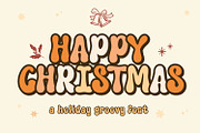 Happy Christmas, a Handwritten Font by Umitype (Thumbnail 1 of 6)