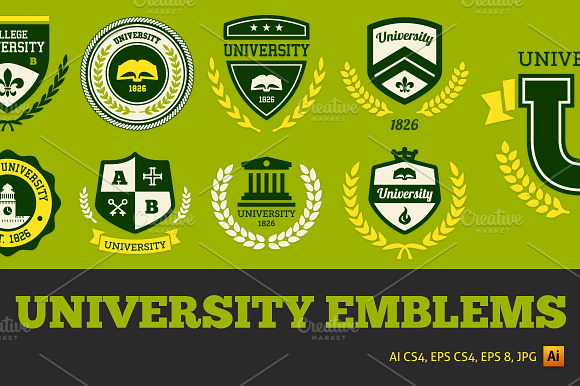 University emblems preview 3
