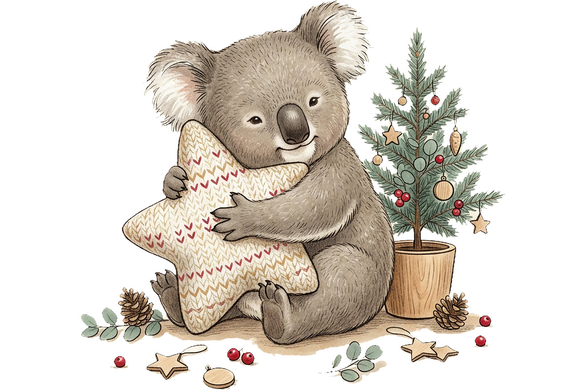 Cozy Winter Animals Clipart Bundle, an Animal Illustration by T-shirt Pond (Photo 3 of 25)