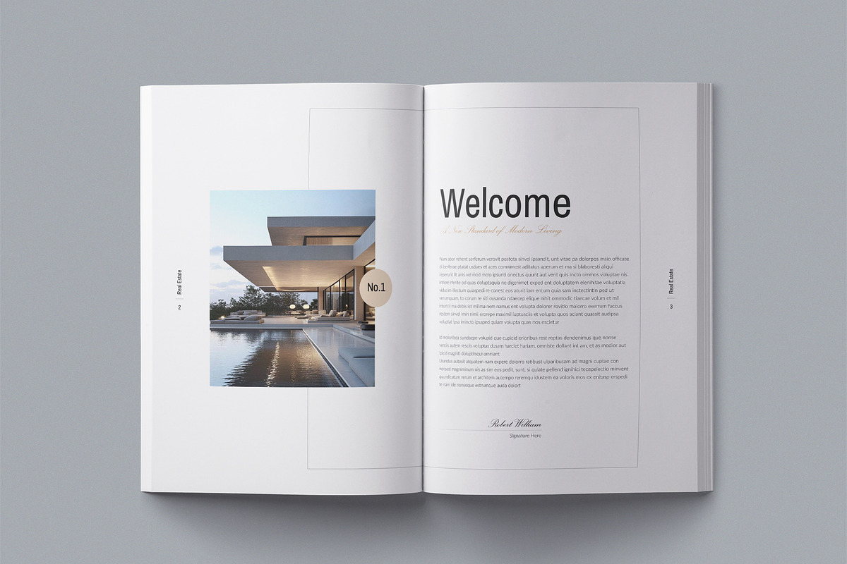 Real Estate Modern Brochure Template, a Brochure Template by TemplateFolio-Shop (Photo 5 of 16)