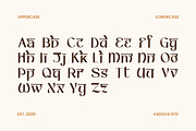Narvaya Modern Hindi Style Font, a Sans Serif Font by Vadovastd (Thumbnail 2 of 9)