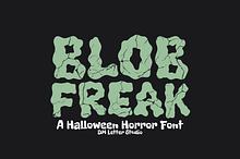 Blob Freak – A Horror Font