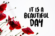 Flowery Brush Font, a Font by YandiDesigns (Thumbnail 4 of 4)