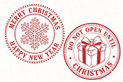 Christmas Stamp Sublimation, an Illustration by OK Design (Thumbnail 4 of 5)