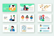 Social Media Powerpoint Illustration, a Presentation Template by alexdndz (Thumbnail 2 of 5)