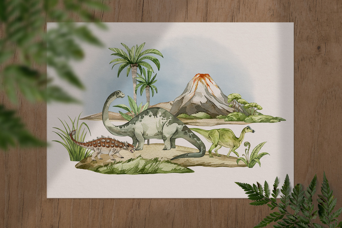 DINOSAURIA  Prehistoric encyclopedia, an Animal Illustration by Anastezia Luneva (Photo 8 of 11)