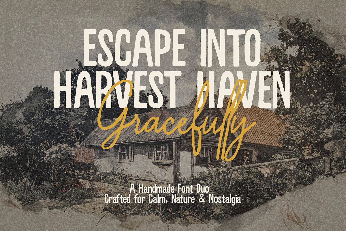 Seaside Courier – Font Duo, a Script Font by Creacy Studio (Photo 3 of 9)