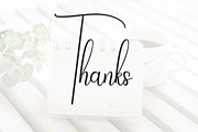 Wednesday | Script Font, a Handwritten Font by Scratchones (Thumbnail 8 of 8)