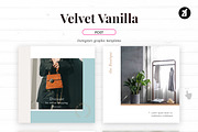 Velvet vanilla social media template, a Social Media Template by Chanut is industries (Thumbnail 3 of 8)