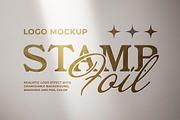 Foil Stamp Text & Logo Mockup, a Layer Style Add-On by Design Squad (Thumbnail 1 of 7)