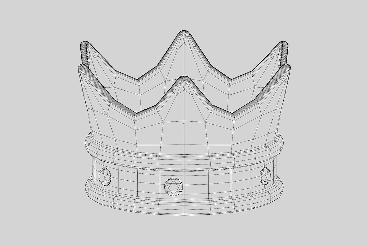 Crown 3d model, an Object 3D Model by fahad121 (Photo 7 of 7)