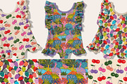 Vibrant Summer — Floral & Fruit, a Pattern Graphic by HannaSymo (Thumbnail 6 of 9)