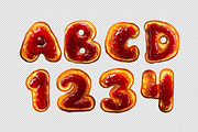 Pancake with Jam Font, a Handwritten Font by Handmadefont (Thumbnail 10 of 10)