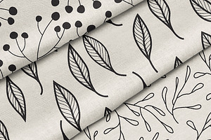 Floral Seamless Patterns Bundle