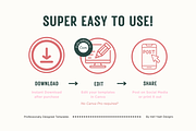 Coaching Post Templates, a Social Media Template by HellYeahDesigns (Thumbnail 2 of 8)