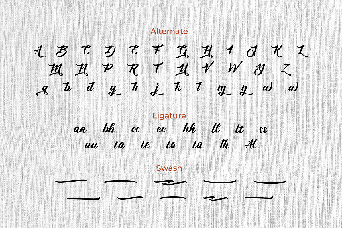 Bistoraw - Modern Script Font, a Script Font by Rishsketch (Photo 11 of 13)