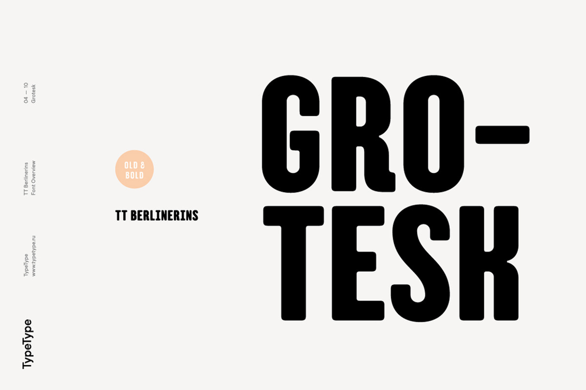 TT Berlinerins, a Sans Serif Font by TypeType (Photo 4 of 15)