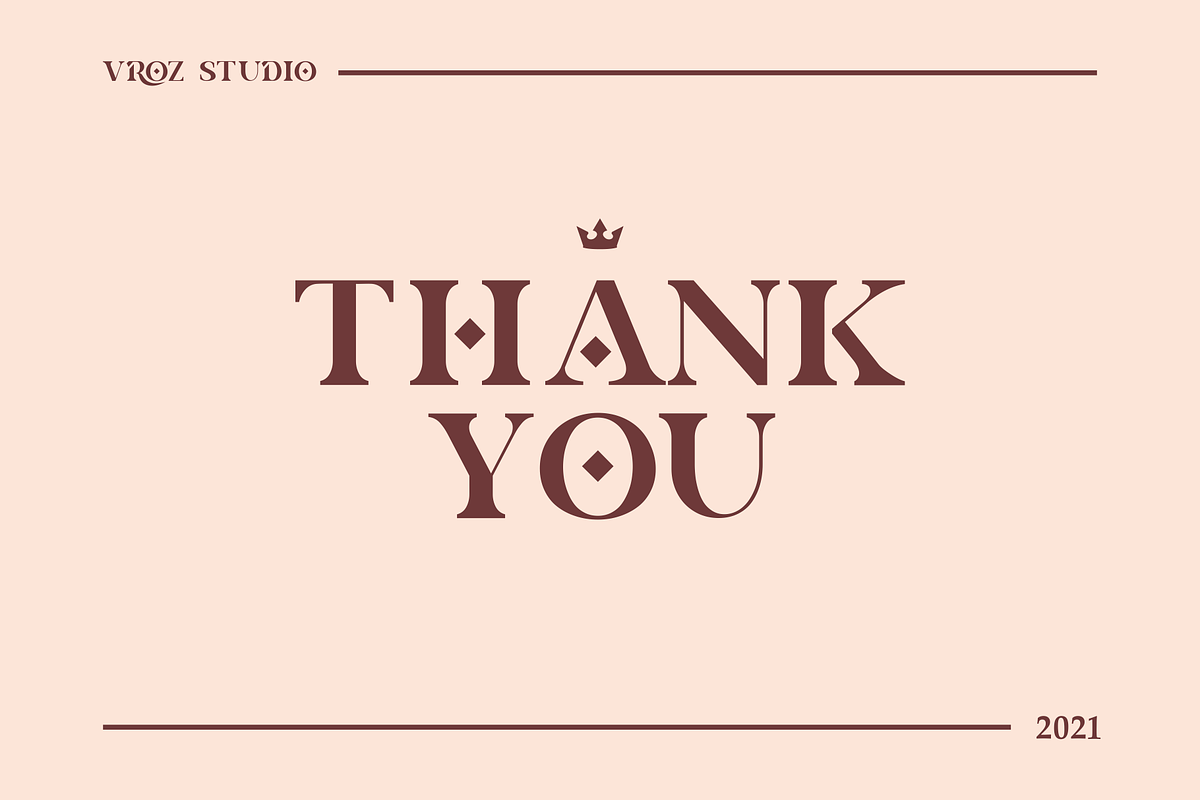 Aquero - Vintage Typeface, a Serif Font by Vroz Studio (Photo 9 of 9)