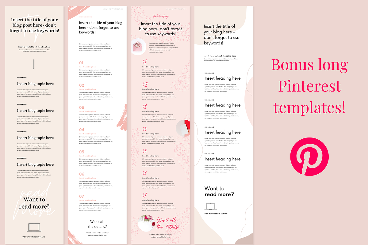 Modern Femme Social Media Templates, a Social Media Template by Marketing Your Brand (Photo 8 of 12)