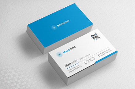 Professional Business Card Template, a Business Card Template by designSultan