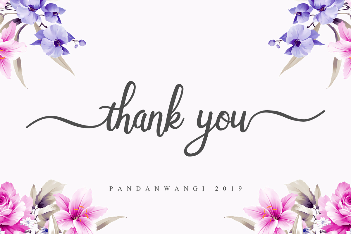 Sallisa | Script Font, a Script Font by Pandanwangi (Photo 10 of 10)