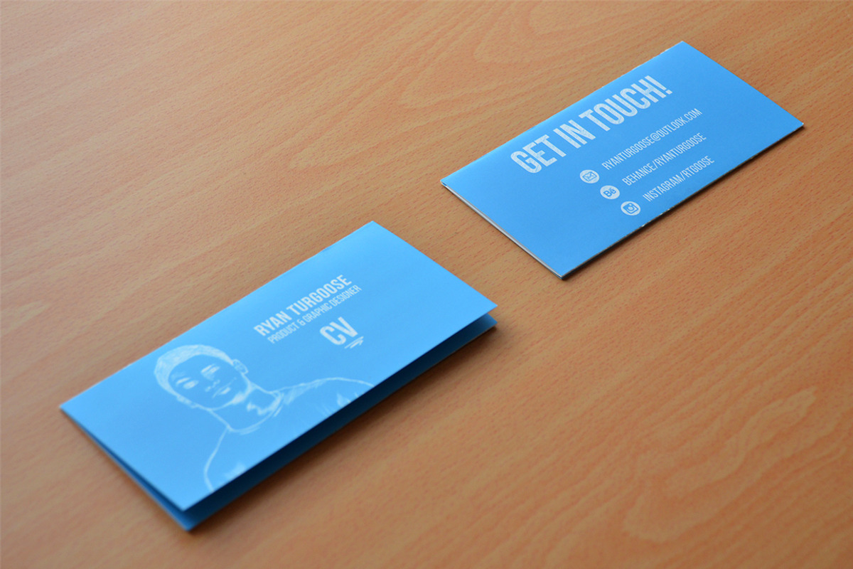 Folding CV Template, a Resume Template by rtgoose (Photo 3 of 3)