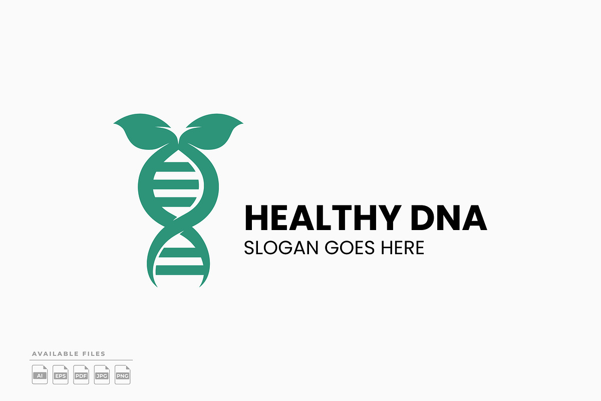 Healthy DNA Logo, a Branding & Logo Template by Zeer Graphic