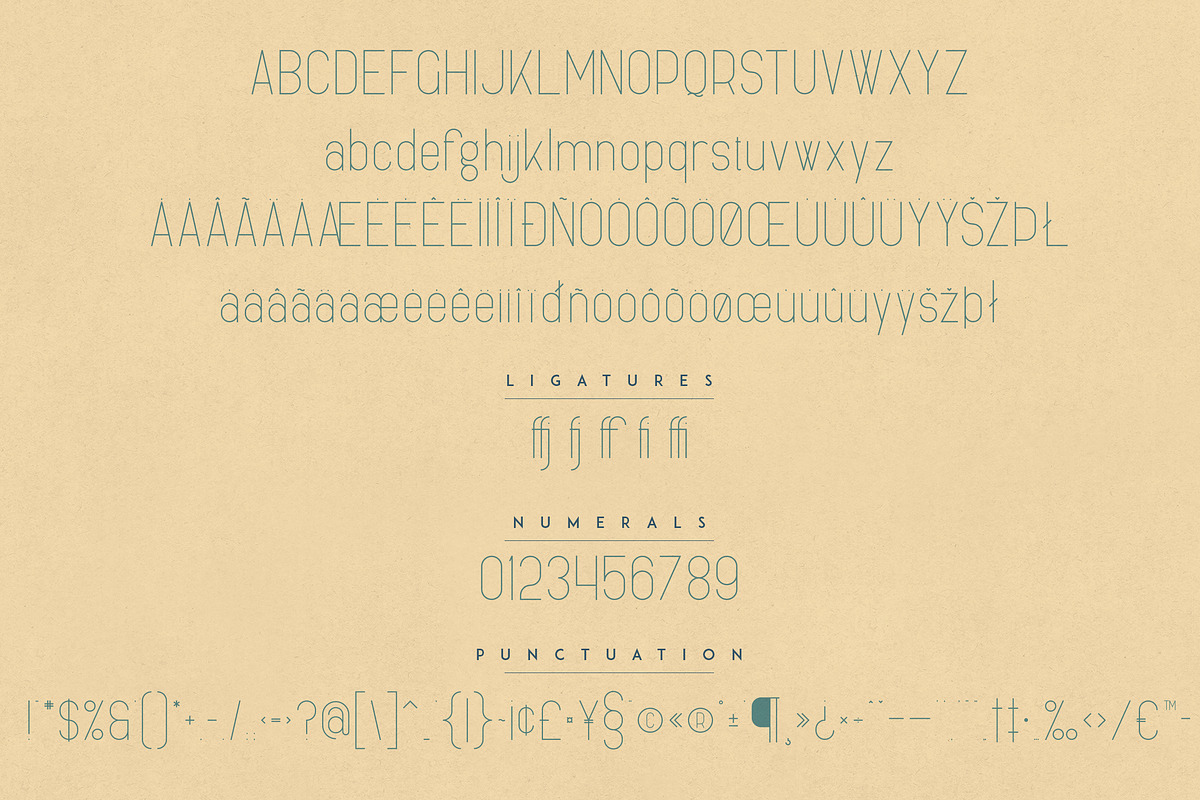Eunoia - Sans Serif Typeface preview 8