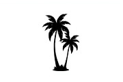 Palm Silhouette Clipart Set, an Illustration by hafijul (Thumbnail 5 of 21)