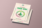 International Yoga Day, a Flyer Template by FlyeredTemplate (Thumbnail 3 of 4)
