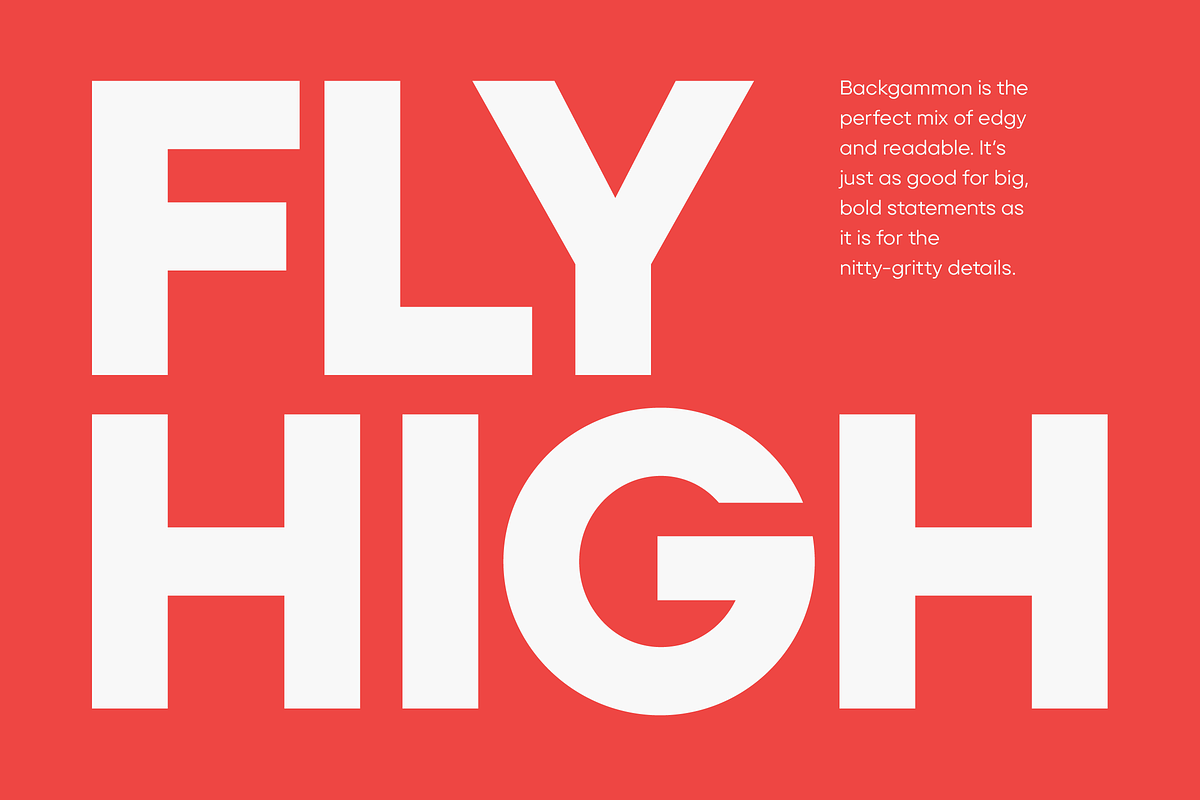 Backgammon Pro Typeface, a Sans Serif Font by BigBold Type (Photo 15 of 20)