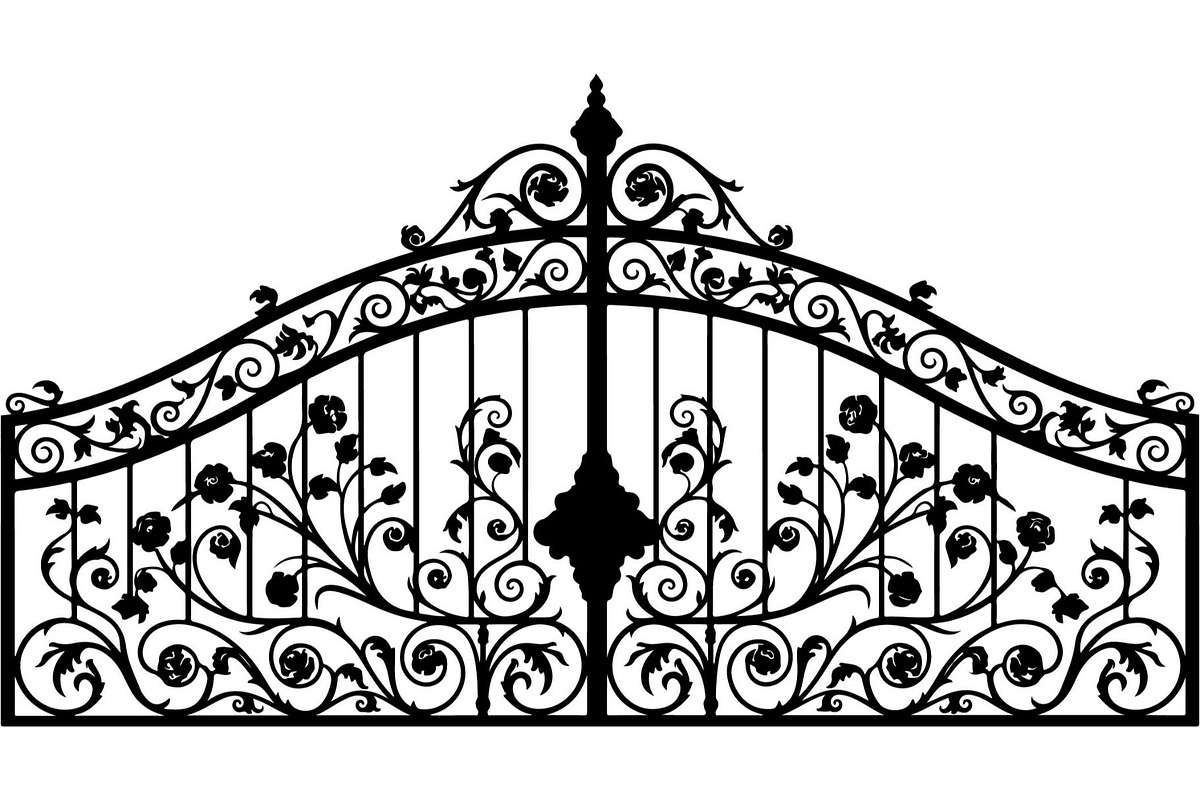 Decorative Iron Gate Bundle, a Decorative Illustration by Designer_Momina (Photo 4 of 26)