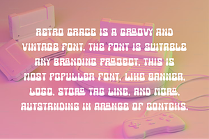 Retro Grace - Bubbly & Groovy Font