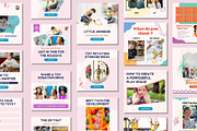 Kidszone Social Media Post Templates, a Social Media Template by BoontenStudio (Thumbnail 2 of 7)