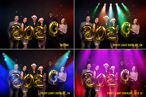 Party Lights Png Photo Overlays