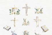 Clip art Primera communion bundle, an Education Illustration by Invite to Clipart (Thumbnail 3 of 6)