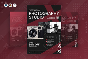 Photo Studio Poster, a Poster Template by Fannan Studio