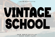 Vintage School, a Script Font by InermediaSTUDIO (Thumbnail 1 of 8)