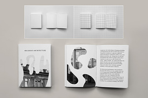 Magazine, Book Mockup Set