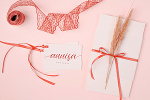 Girly Lovely Script Calligraphy