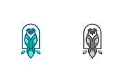 Owl Bird Mascot Logo Design, a Branding & Logo Template by Artnivora.Std (Thumbnail 2 of 3)