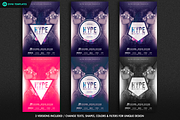 HYPE MINIMALISM Flyer Template, a Flyer Template by OVNI-TEMPLATES (Thumbnail 2 of 4)