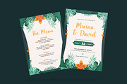 Tropiel Wedding Invitation Template, an Invitation Template by iDoodle Studio (Thumbnail 4 of 4)
