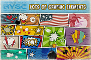 SuperComic Power Pack, a Brushes & More by BackYard Graphics Co. (Thumbnail 7 of 9)