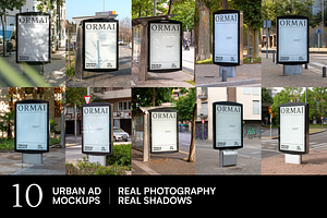 BUNDLE - Urban Billboard Ad Mockups