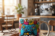 Cool Game Time Controller Art, a Shirt Mockup by Vector Stall (Thumbnail 14 of 14)